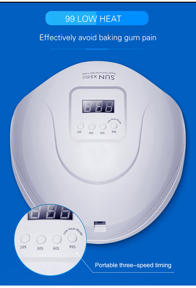 Nail Dryer Nails Lamp UV or Curing All Gel Nails Polish With Motion Sensing Manicure Pedicure Salon Beauty Tool Wholesale