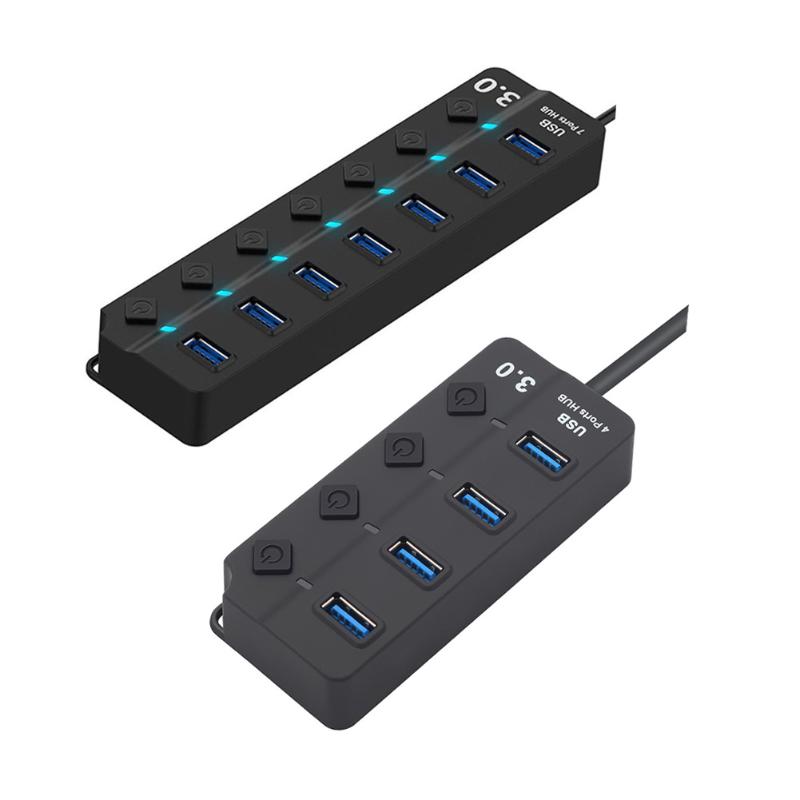 Hubs Powered High Speed USB 3.0 Hub Individual Power Switches Computer Adapter Extend Hard Disk For PC ComputerUSB
Hubs Powered High Speed USB 3.0 Hub Individual Power Switches Computer Adapter Extend Hard Disk For PC ComputerUSB