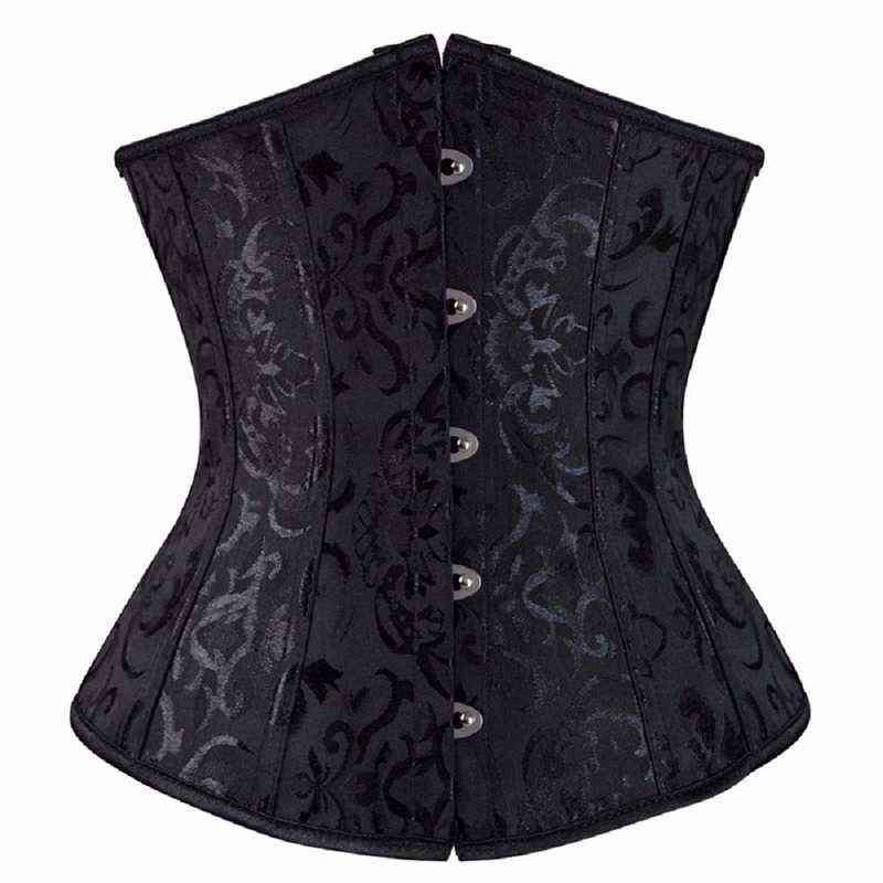 Waist and Abdominal Shapewear Women Gothic Sexy Satin Underbust Corset Bustier Cincher Slimming Body Shaper Corselete Lingerie Plus Size Party Clubwear 0719, 7055 pink
Waist and Abdominal Shapewear Women Gothic Sexy Satin Underbust Corset Bustier Cincher Slimming Body Shaper Corselete Lingerie Plus Size Party Clubwear 0719, 7055 pink