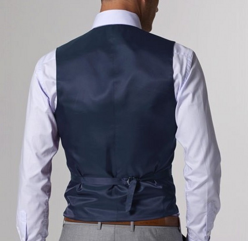 Brand New Light Grey Men Wedding Dress Notch Lapel Slim Fit Groom Tuxedos Popular Dinner/Darty Dress 3 Piece Suit Jacket Pants Tie Vest 066