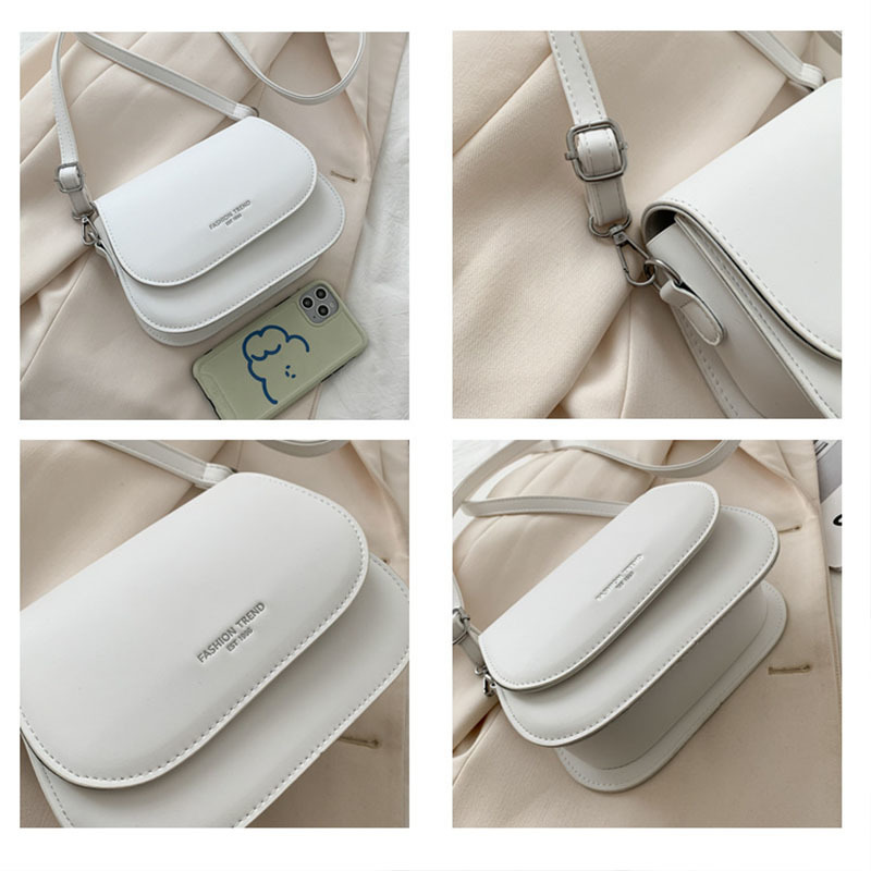 Simple Trend Crossbody Bags for Women Solid Wild Flap Shoulder Bag Lady Small Women's Handbags and Purses Fashion 220422