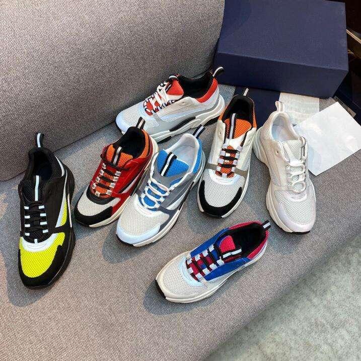 Dies 2021 designer B22 shoes White Leather Calfskin shoe Top Technical Knit Women Platform Sneakers Blue Grey designers Sneaker with box add, Color 16
Dies 2021 designer B22 shoes White Leather Calfskin shoe Top Technical Knit Women Platform Sneakers Blue Grey designers Sneaker with box add, Color 16