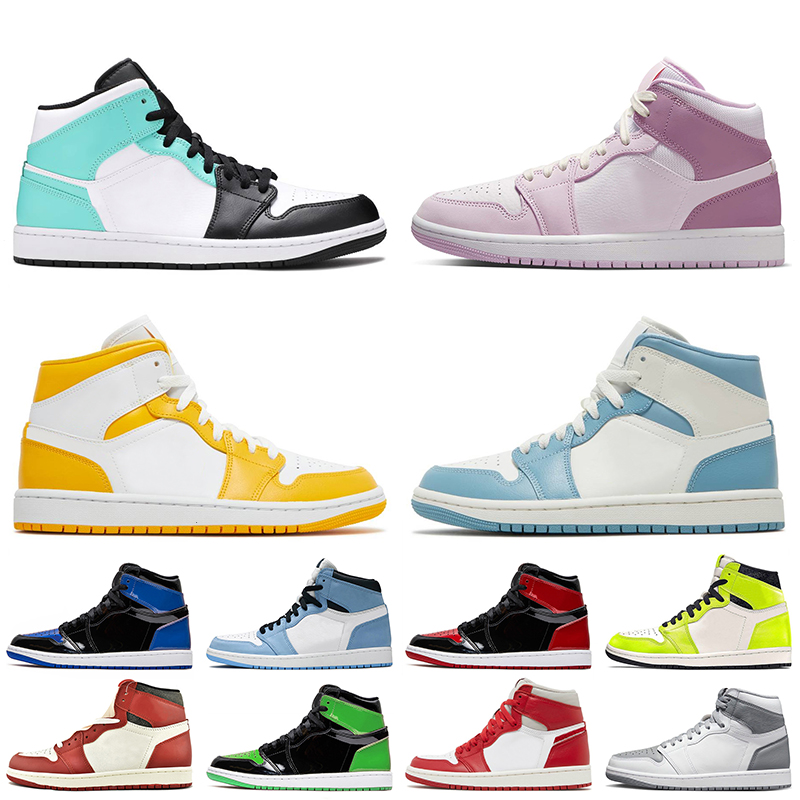 Basketball Shoes Jumpman 1 Women Mens Sports Trainers 1s Stealth Mid Tropical Twist University Blue High Patent Green Bred Blue Size 36-46 Hyper Royal Sneakers, A5 black grey 36-45
Basketball Shoes Jumpman 1 Women Mens Sports Trainers 1s Stealth Mid Tropical Twist University Blue High Patent Green Bred Blue Size 36-46 Hyper Royal Sneakers, A5 black grey 36-45