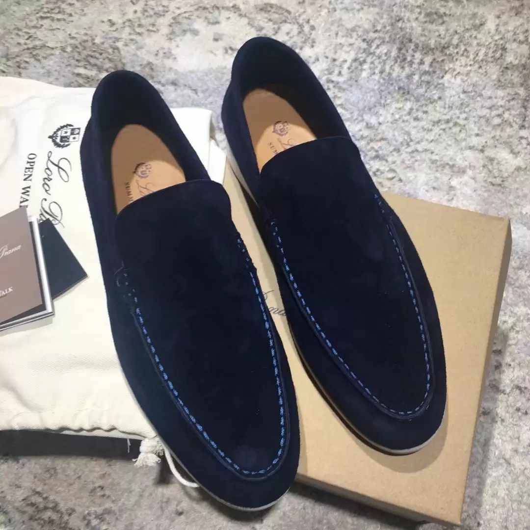 LORO PIANA Summer Dress Shoes Loro Piana classic suede one foot flat sole casual shoes single shoes lazy lovers Lefu female YH5P with box
LORO PIANA Summer Dress Shoes Loro Piana classic suede one foot flat sole casual shoes single shoes lazy lovers Lefu female YH5P with box