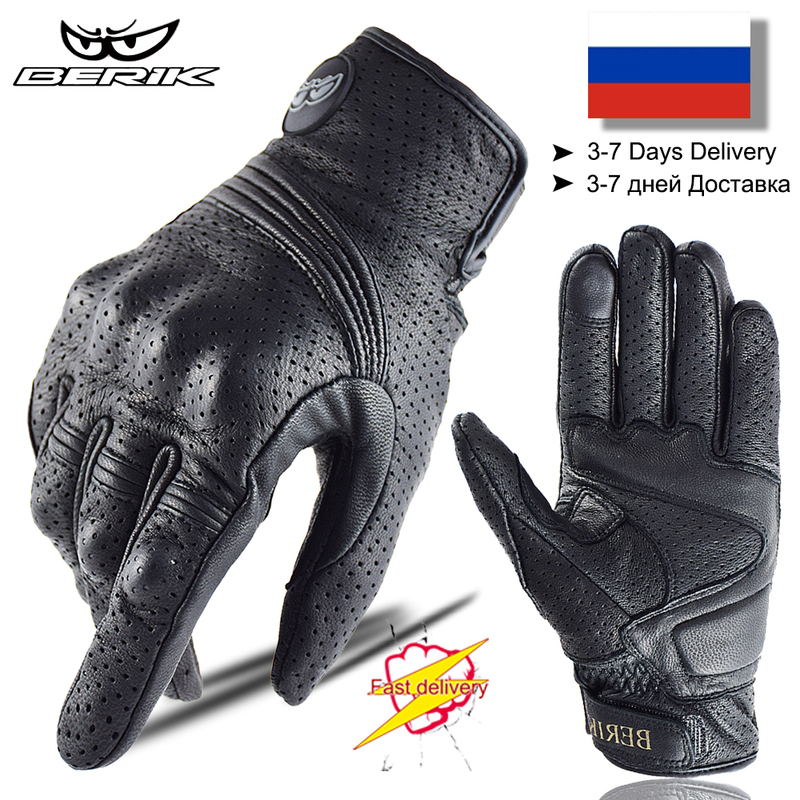 BERIK Vintage Genuine Leather Motorcycle Gloves Black Full Finger Motocross Biker Glove Guantes Moto Men Windproof Retro 220812
BERIK Vintage Genuine Leather Motorcycle Gloves Black Full Finger Motocross Biker Glove Guantes Moto Men Windproof Retro 220812