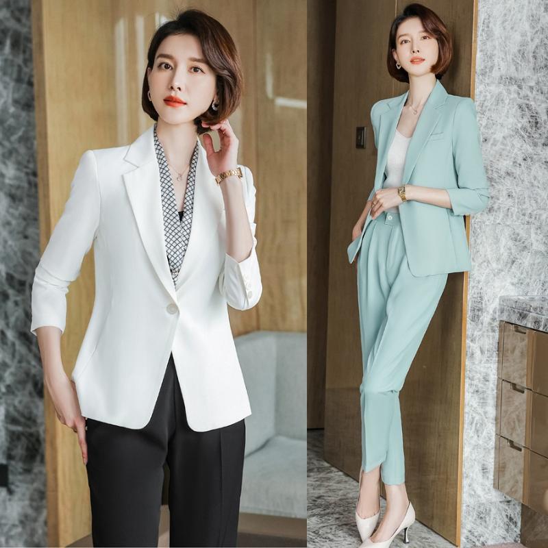 Women' Two Piece Pants Ladies White Blazer Women Business Suits Pant And Jacket Sets Pantsuit Work Office Uniform StyleWomen, Blazer only
Women' Two Piece Pants Ladies White Blazer Women Business Suits Pant And Jacket Sets Pantsuit Work Office Uniform StyleWomen, Blazer only