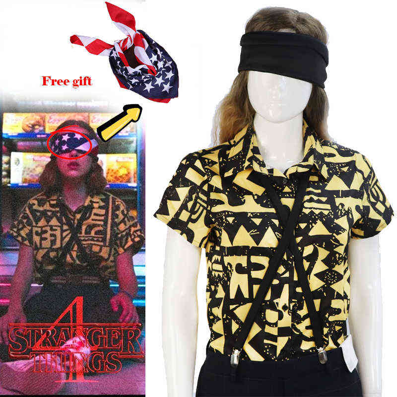 Stranger Things Even Cosplay Costumes T-shirt Shirt EL Halloween Girls Women Props headwear H220810, Packing bag
Stranger Things Even Cosplay Costumes T-shirt Shirt EL Halloween Girls Women Props headwear H220810, Packing bag