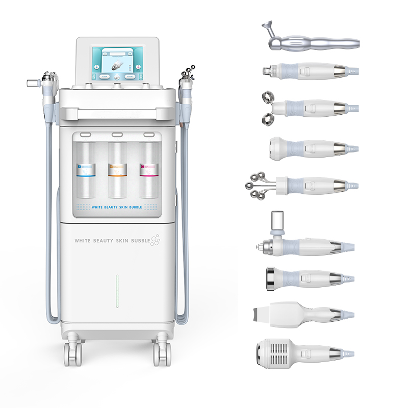 9IN1 Multi-Functional Beauty Equipment White beauty facial bubble instrument