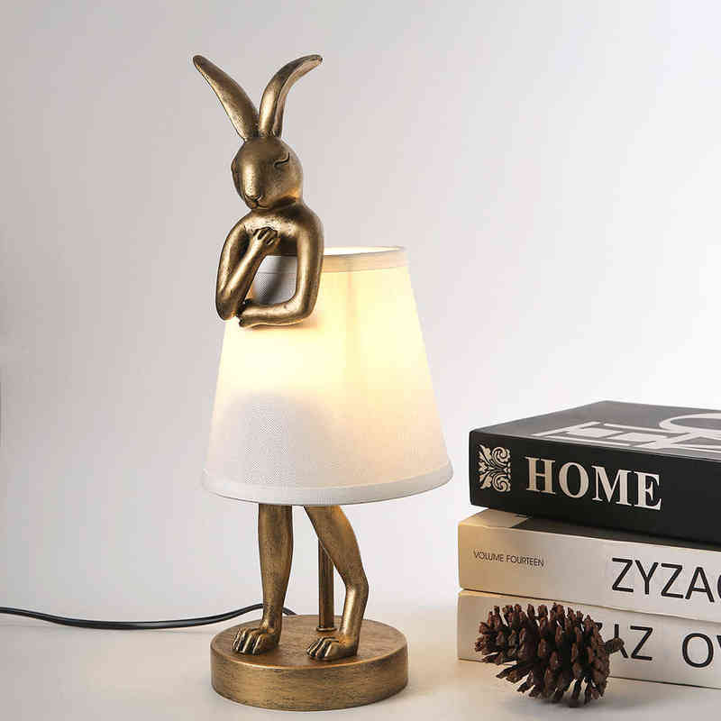 Vintage Bathing rabbit Table lamp Design Resin hare Table Lamps For Living Room Decor Bedroom Desk lights Designer Bedside Lamp H220423
Vintage Bathing rabbit Table lamp Design Resin hare Table Lamps For Living Room Decor Bedroom Desk lights Designer Bedside Lamp H220423