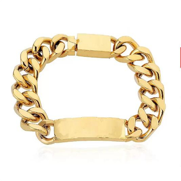 Designer bracelets for Men and Women Stainless Steel cuban Link Iced out braceletS bracciali Chain Bracelet Male AB614
Designer bracelets for Men and Women Stainless Steel cuban Link Iced out braceletS bracciali Chain Bracelet Male AB614