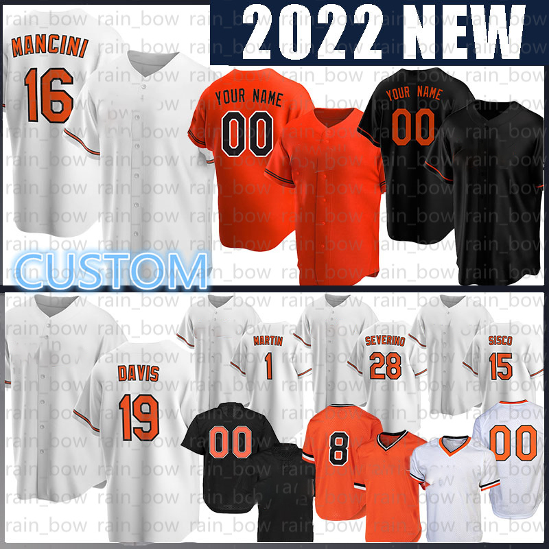 Baseball Jersey 16 Trey Mancini 19 Chris Davis Cal Ripken Jr. Roberto Alomar Rylan Bannon Ryan Mountcastle Yusniel Diaz Jahmai Jones Rougned Odor Jorge Mateo McKenna, Mens(size:m-3xl)jinying
Baseball Jersey 16 Trey Mancini 19 Chris Davis Cal Ripken Jr. Roberto Alomar Rylan Bannon Ryan Mountcastle Yusniel Diaz Jahmai Jones Rougned Odor Jorge Mateo McKenna, Mens(size:m-3xl)jinying