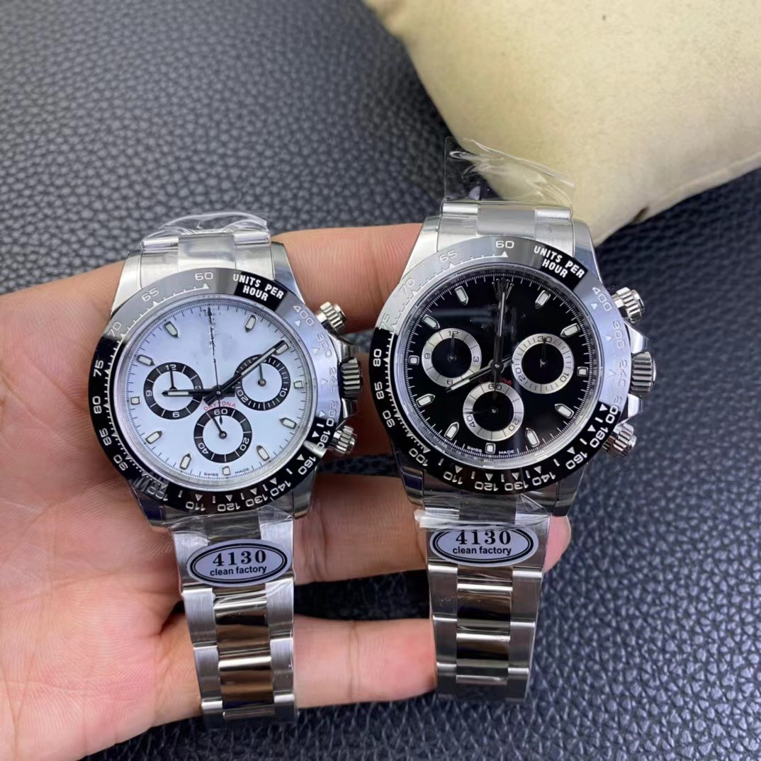 Clean factory watch diameter 40 mm thick 12.2 mm equipped with 4130 movement minute second timing display power storage :72 hours 904 steel waterproof, As shown
Clean factory watch diameter 40 mm thick 12.2 mm equipped with 4130 movement minute second timing display power storage :72 hours 904 steel waterproof, As shown