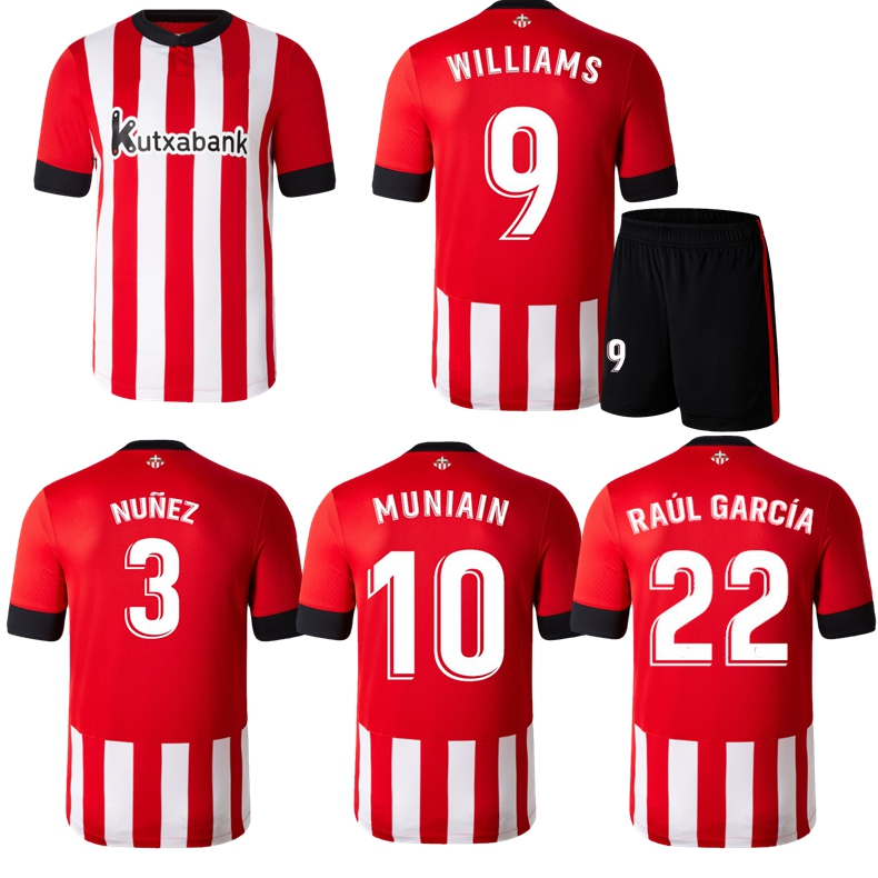 22 23 MUNIAIN Club Soccer Jerseys BERENGUER 22 23 Athletic Bilbao WILLIAMS RAUL GARCIA VILLALIBRE Sancet Football shirt, 22 23 home jersey
22 23 MUNIAIN Club Soccer Jerseys BERENGUER 22 23 Athletic Bilbao WILLIAMS RAUL GARCIA VILLALIBRE Sancet Football shirt, 22 23 home jersey
