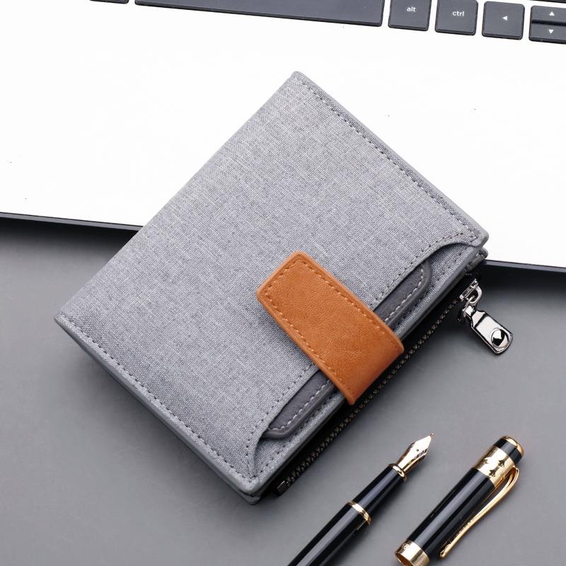 Men Wallet Canvas And Pu Leather Gray Blue Short Male Purse Hasp Zipper Credit Card Holder Case For Money Bag
Men Wallet Canvas And Pu Leather Gray Blue Short Male Purse Hasp Zipper Credit Card Holder Case For Money Bag