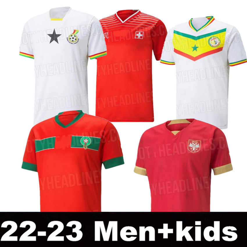 2022 2023 Morocco soccer jerseys Senegal MANE Hakimi Ghana 22 23 Switzerland KOULIBALY maillot Serbia MAHREZ Ziyech national team KOUYATE football uniforms shirts
2022 2023 Morocco soccer jerseys Senegal MANE Hakimi Ghana 22 23 Switzerland KOULIBALY maillot Serbia MAHREZ Ziyech national team KOUYATE football uniforms shirts