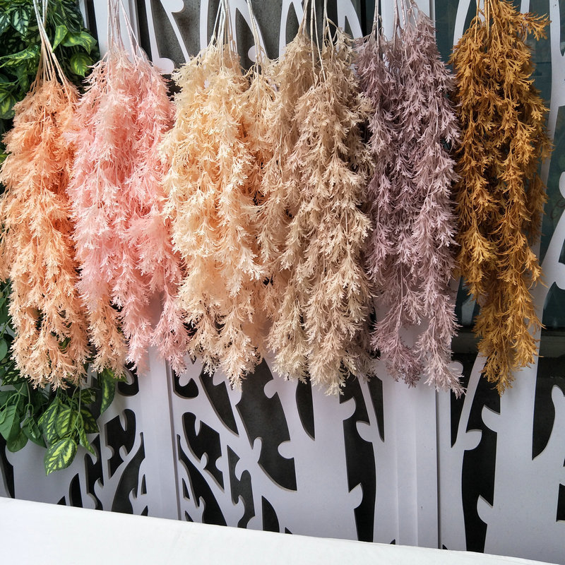 Mini Fishing Artificial Flowers Wedding Ceiling Misty Oncidium Wedding Flowers Home Decoration Artificial Flowers Snapdragon plastic plants Wall