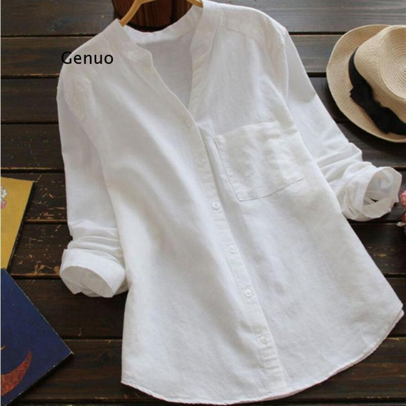 Women' Blouses & Shirts Shirt Women Autumn Pure Color Cotton Linen Long Sleeve Loose Large Size Casual WomenWomen, Gray
Women' Blouses & Shirts Shirt Women Autumn Pure Color Cotton Linen Long Sleeve Loose Large Size Casual WomenWomen, Gray