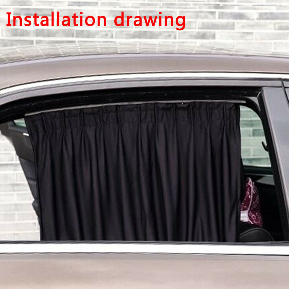 2021 Car Sun Shade Side Window Curtain Auto Foldable UV Protection Auto Windows Sun Shade Accessories