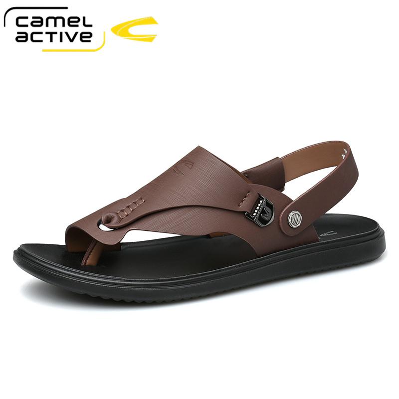 Sandals Camel Active Men PU Leather Fashion Comfortable Leisure Slip-On Brand Shoes Beach, Black
Sandals Camel Active Men PU Leather Fashion Comfortable Leisure Slip-On Brand Shoes Beach, Black