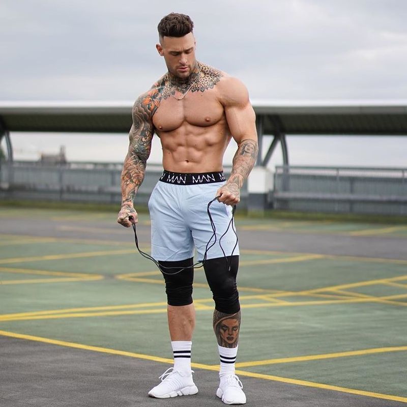Men chinlon Fitness Bodybuilding Shorts Man Summer Gym Workout Male Breathable Quick Dry Sportswear Jogger Beach Short Pants 220615, Black
Men chinlon Fitness Bodybuilding Shorts Man Summer Gym Workout Male Breathable Quick Dry Sportswear Jogger Beach Short Pants 220615, Black