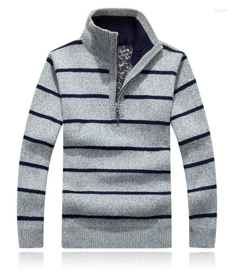 Men's Sweaters Autumn Male Winter Thick Coat Stand Collar Men's Striped Sweatercoat Pullovers Slim Fit Knitted PulloverMen's Olga22
Men's Sweaters Autumn Male Winter Thick Coat Stand Collar Men's Striped Sweatercoat Pullovers Slim Fit Knitted PulloverMen's Olga22