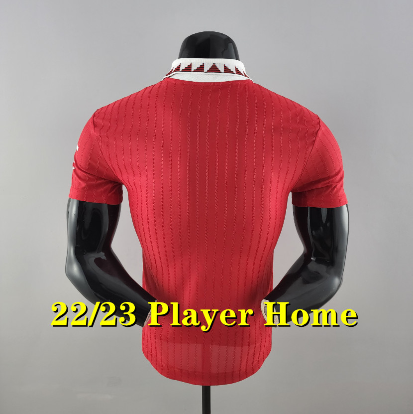 22 23 S-5XL RASHFORD soccer jersey player version SANCHO SHAW POGBA 2022 2023 fans MANS UTD MARTIAL B. FERNANDES MANCHESTERS football shirt men kids kit uniforms, Please choose