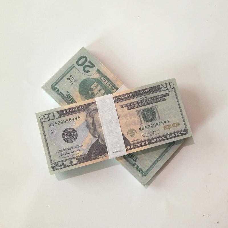 New Currency Quality Wholesales Prop Money copy 1 5 10 20 50 100 Party fake money notes faux billet USA play Collection Gifts
New Currency Quality Wholesales Prop Money copy 1 5 10 20 50 100 Party fake money notes faux billet USA play Collection Gifts