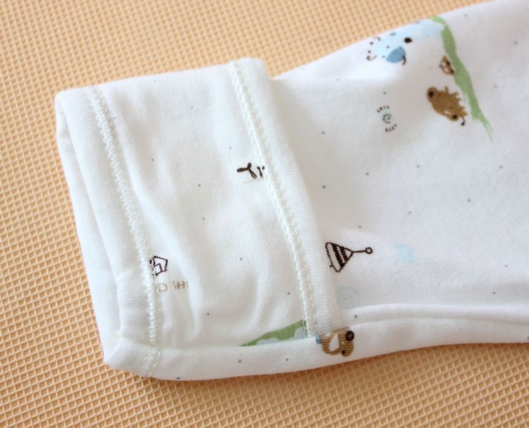 5pcs Baby Girl Clothes 0-3m Spring Summer Print Cartoon born Clothing Gift Set Cotton Boy Outfit 220509