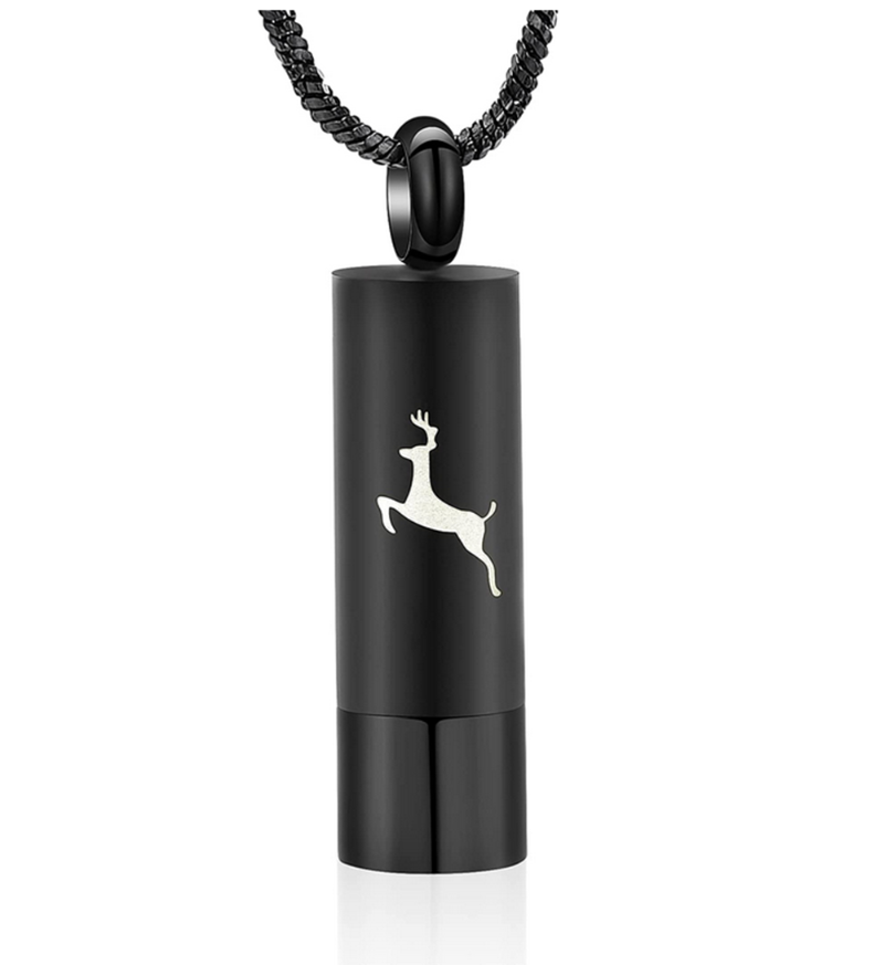 Pendant Necklaces Cremation Urn Jewelry Cylinder Jumping Deer Memorial Ashes Necklace Keepsake Personalized Women Men Fine GiftsPendant
Pendant Necklaces Cremation Urn Jewelry Cylinder Jumping Deer Memorial Ashes Necklace Keepsake Personalized Women Men Fine GiftsPendant