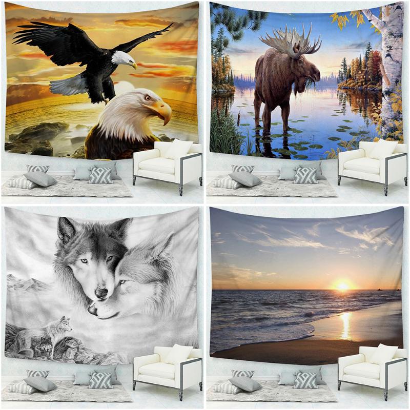 Tapestries 3D Animal Print Tapestry Living Room Bedroom Wall Decoration Dormitory Home Hanging Tapiz 100%polyester
Tapestries 3D Animal Print Tapestry Living Room Bedroom Wall Decoration Dormitory Home Hanging Tapiz 100%polyester