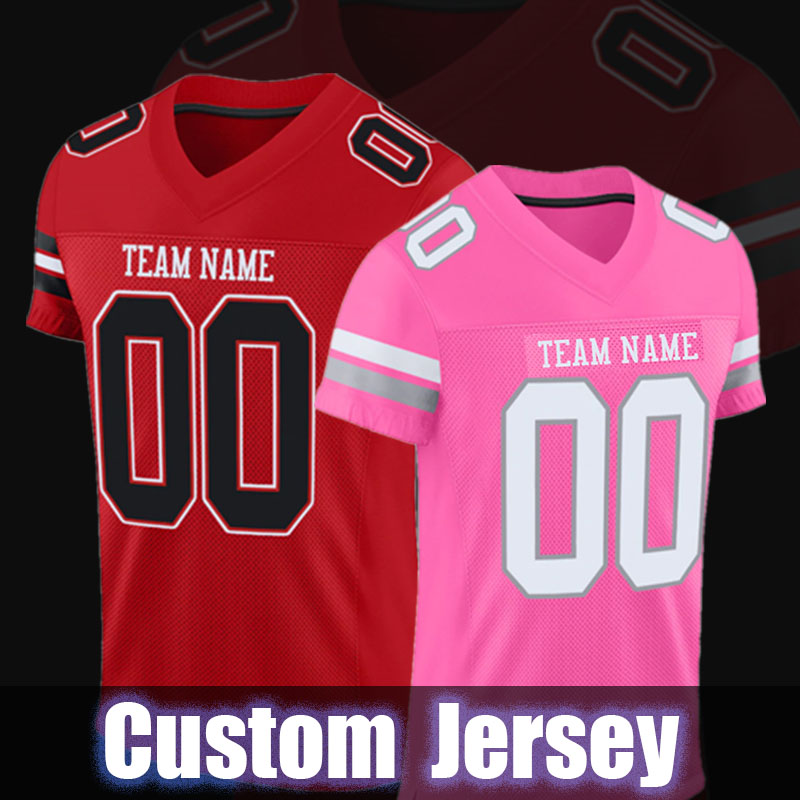2022 DIY Embroidered Custom Football Jersey Sports Shirts Personalize Stitched Name and Number for Men
2022 DIY Embroidered Custom Football Jersey Sports Shirts Personalize Stitched Name and Number for Men