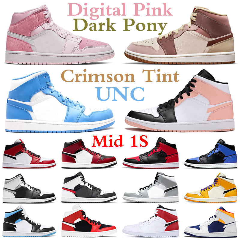 Jumpman 1 Mid Basketball Shoes 1s Men Women Chicago Black Toe Bred Shadow Hyper Royal Digital Pink Fearless UNC Crimson Tint South Beach Mens Trainers Sports Sneakers, #20 black gym red 36-46
Jumpman 1 Mid Basketball Shoes 1s Men Women Chicago Black Toe Bred Shadow Hyper Royal Digital Pink Fearless UNC Crimson Tint South Beach Mens Trainers Sports Sneakers, #20 black gym red 36-46