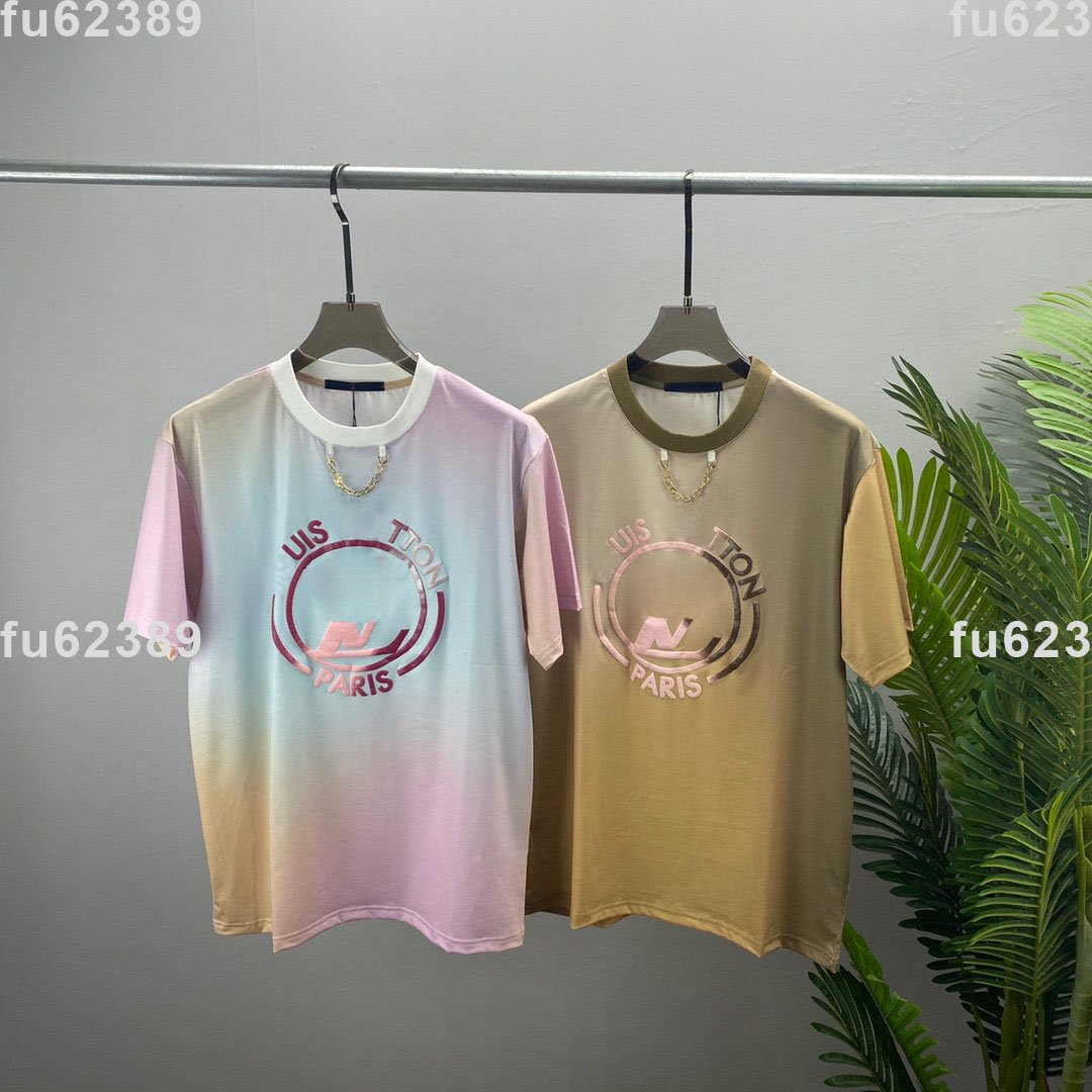 22ss Designer Tide T Shirts Chest Letter Sweatshirts Laminated Print Short Sleeve High Street Loose Oversize Casual T-shirt 100% Pure Cotton Tops for Men and Women 081, Pink
22ss Designer Tide T Shirts Chest Letter Sweatshirts Laminated Print Short Sleeve High Street Loose Oversize Casual T-shirt 100% Pure Cotton Tops for Men and Women 081, Pink