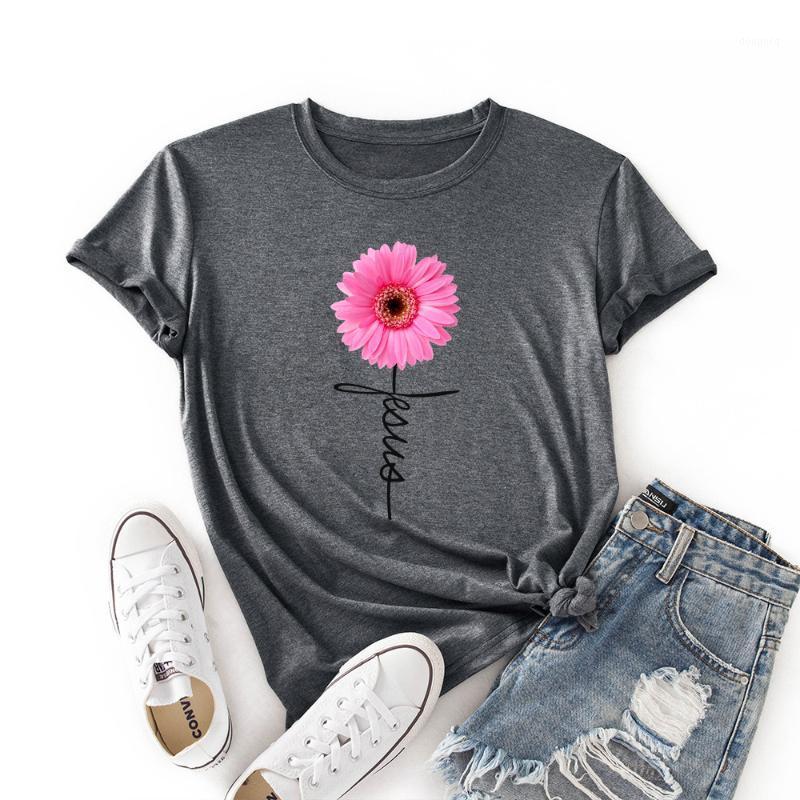 Women' T-Shirt Summer Cotton Women T Shirt Daisy Jesus Print Graphic Tees Tops Short Sleeve Woman Casual Loose Female Tshirt, White t
Women' T-Shirt Summer Cotton Women T Shirt Daisy Jesus Print Graphic Tees Tops Short Sleeve Woman Casual Loose Female Tshirt, White t