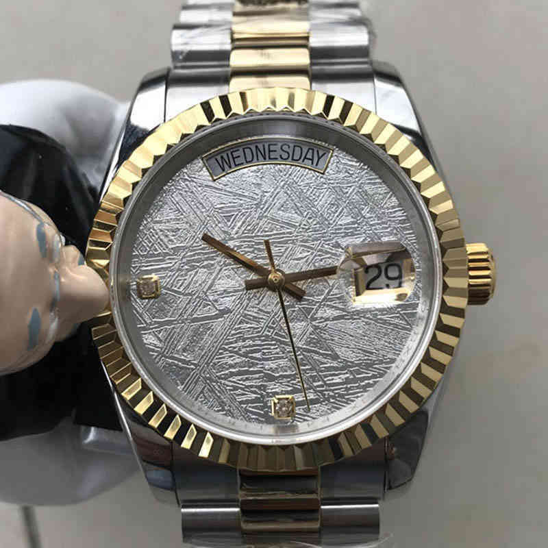 uxury watch Date Gmt Casual Fashion Meteorite Face Automatic Mechanical Watch ETA2834 Movement Waterproof Calendar Stainless Steel Sapphire Men, Golden
uxury watch Date Gmt Casual Fashion Meteorite Face Automatic Mechanical Watch ETA2834 Movement Waterproof Calendar Stainless Steel Sapphire Men, Golden