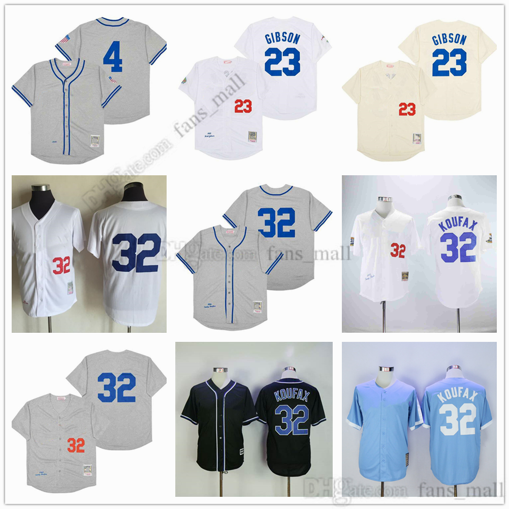 Movie Mitchell and Ness Baseball Jersey Vintage 32 Sandy Koufax Jersey 23 Kirk Gibson 4 Babe Herman Stitched Breathable Sport Sale High Quality Man, As picture (with team name)
Movie Mitchell and Ness Baseball Jersey Vintage 32 Sandy Koufax Jersey 23 Kirk Gibson 4 Babe Herman Stitched Breathable Sport Sale High Quality Man, As picture (with team name)