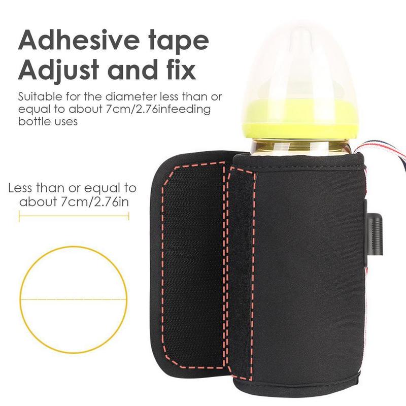 Baby Bottle Warmers USB Heating Cooler Water Smart For Travel Adjustable Milk Warmer 220512