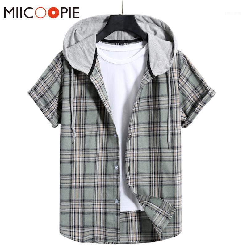 XXL Men Fashion Color Plaid Shirt 2022 Summer Streetwear Thin Short Sleeved Mens Vintage Hooded Tops Shirts Camisa Masculina Men' Casual, No.1
XXL Men Fashion Color Plaid Shirt 2022 Summer Streetwear Thin Short Sleeved Mens Vintage Hooded Tops Shirts Camisa Masculina Men' Casual, No.1