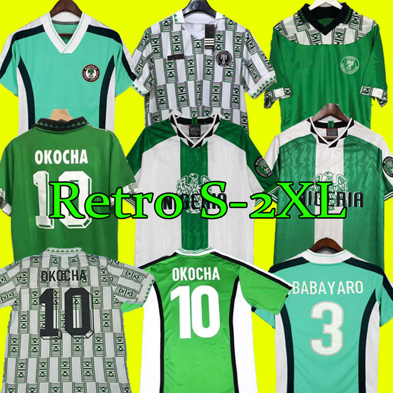 Nigelia Soccer jersey 1994 1996 1998 maillot de foot 2021 2022 Okechukwu IGHALO OKOCHA AHMED MUSA Ndidi MIKEL jerseys men kids kit Football shirts
Nigelia Soccer jersey 1994 1996 1998 maillot de foot 2021 2022 Okechukwu IGHALO OKOCHA AHMED MUSA Ndidi MIKEL jerseys men kids kit Football shirts