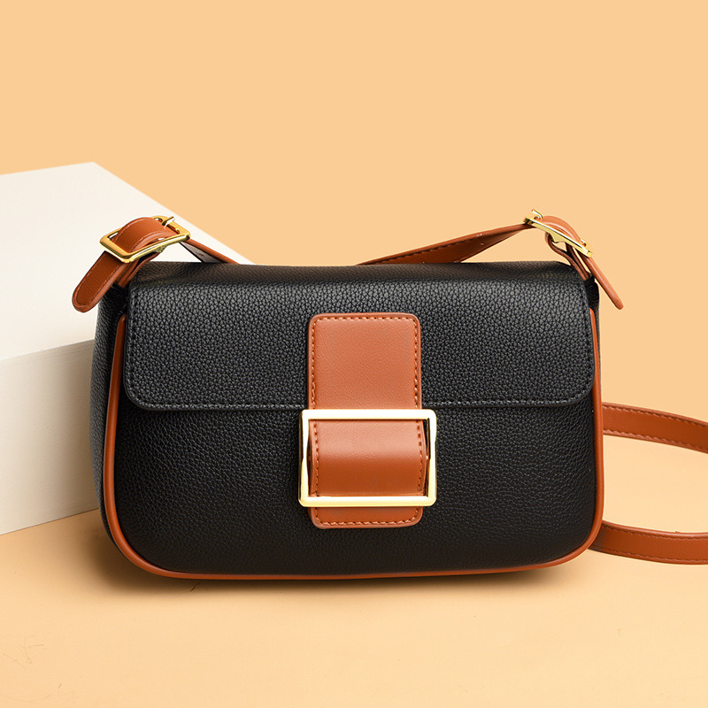 Trendy Color Leather Small Square Bag Ins Fashionable Metal Buckle Women's Bag Texture Single Shoulder Crossbody Bags, Red
Trendy Color Leather Small Square Bag Ins Fashionable Metal Buckle Women's Bag Texture Single Shoulder Crossbody Bags, Red