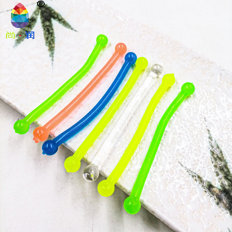 Fidget Toys Popular TPR Swing Stick Lalalale Decompression Toys Mini Fun Children's Small Toy Wholesale