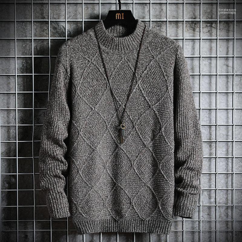 Men's Sweaters Autumn And Winter Semi High Neck Sweater Fashion Personalized Twist Knit Thickened Warm Top Time22, Beige
Men's Sweaters Autumn And Winter Semi High Neck Sweater Fashion Personalized Twist Knit Thickened Warm Top Time22, Beige