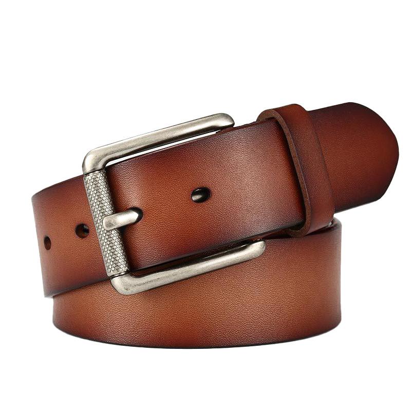 Belts Men's Genuine Leather Belt Pin Buckle Men Retro Cowhide High-end Jeans Simple Leisure CeinturesBelts, Black
Belts Men's Genuine Leather Belt Pin Buckle Men Retro Cowhide High-end Jeans Simple Leisure CeinturesBelts, Black