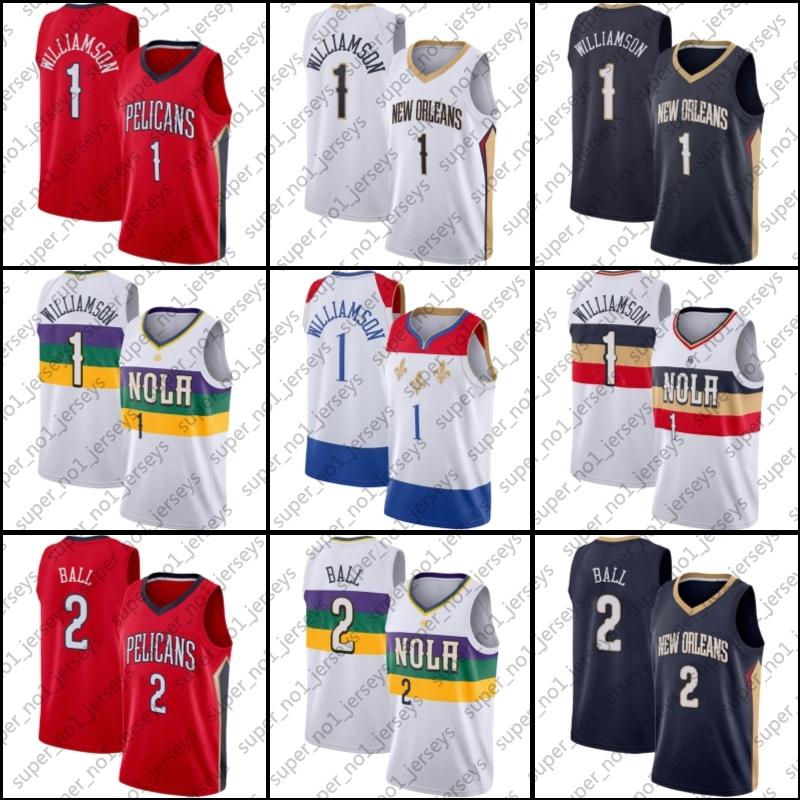 2021 Zion 1 Basketball Williamson Jerseys Lamelo Lonzo Ball New Orleans''Pelicans''Jersey
2021 Zion 1 Basketball Williamson Jerseys Lamelo Lonzo Ball New Orleans''Pelicans''Jersey