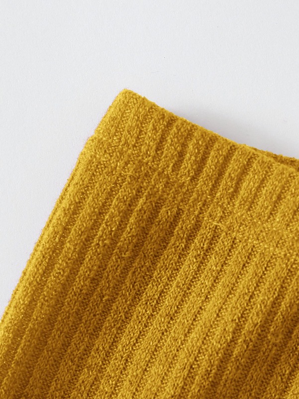 Girls Ribbed Knit Top & Leggings SHE