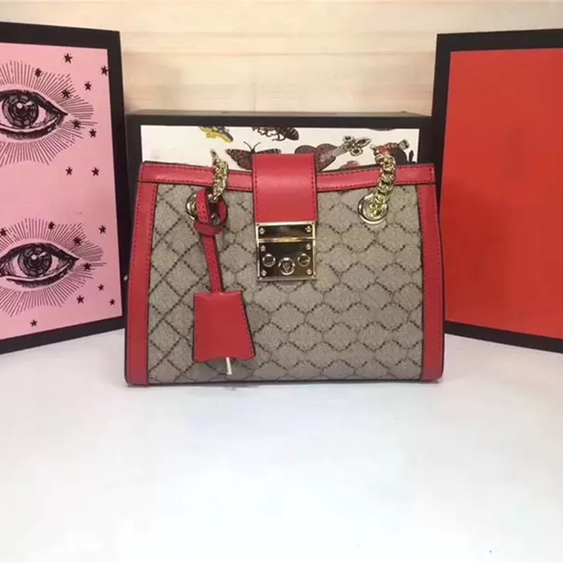 Designer Bags Luxury Padlock Medium Shoulder Bag 479197 handbags purse PVC Chain fashion women Leather Tote
Designer Bags Luxury Padlock Medium Shoulder Bag 479197 handbags purse PVC Chain fashion women Leather Tote