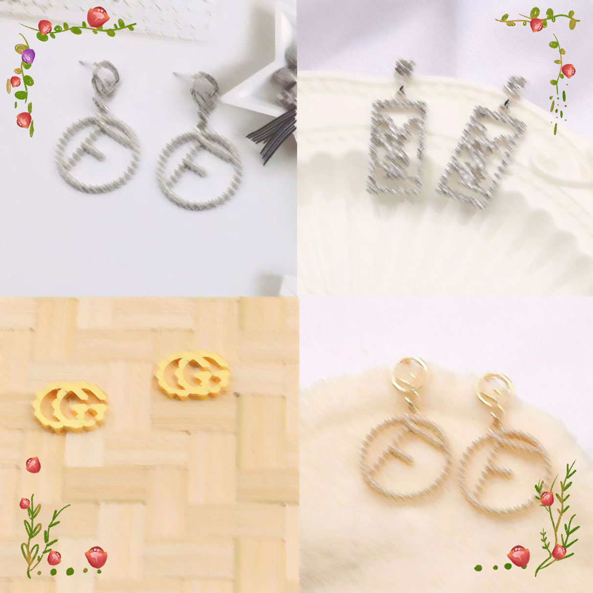 23ss 20style Mixed Simple Plated 925 Silver Double Letters Stud Luxury Designer Stainless Steel Long Earring Women Crystal Pearl Party Jewelry
23ss 20style Mixed Simple Plated 925 Silver Double Letters Stud Luxury Designer Stainless Steel Long Earring Women Crystal Pearl Party Jewelry