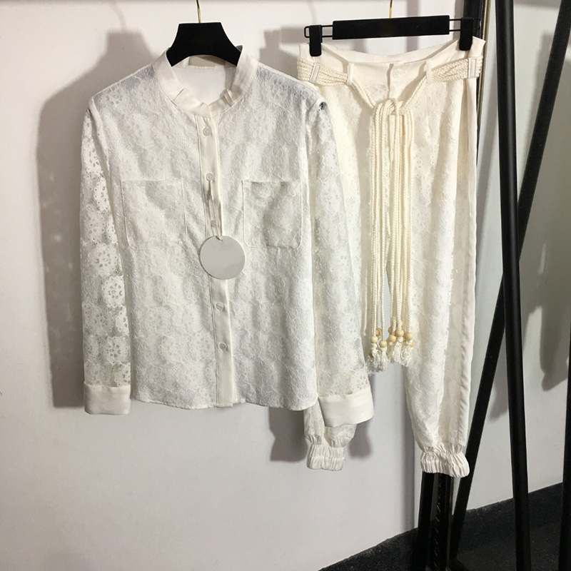 Luxury Womens Shirts Pants Lace Elastic Waist Trousers Autumn Spring Tops Trousers, Beige with label #20225270
Luxury Womens Shirts Pants Lace Elastic Waist Trousers Autumn Spring Tops Trousers, Beige with label #20225270