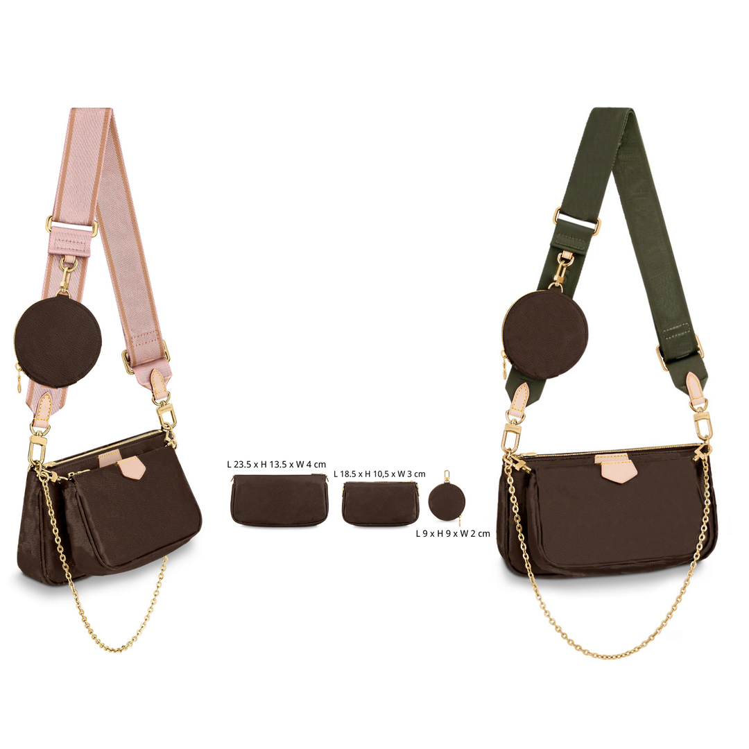Luxury branded L Vs Crossbody Shoulder Bags Designer Canvas pochette Purses popular Multi mini bag Accessoires detachable pouch chain handbags Wallets for women, Pink
Luxury branded L Vs Crossbody Shoulder Bags Designer Canvas pochette Purses popular Multi mini bag Accessoires detachable pouch chain handbags Wallets for women, Pink