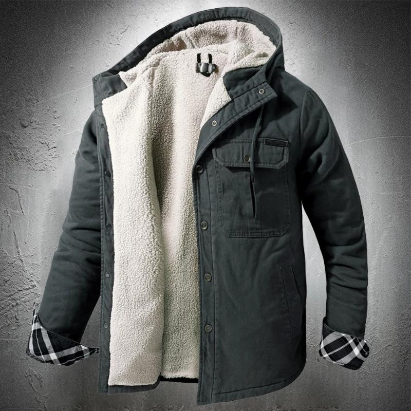 Men's Jackets Men Fashion Clothing Hoodie Jacket With Hood Autumn Winter Casual Coat Fleece Lined Thick Warm, Black;brown
Men's Jackets Men Fashion Clothing Hoodie Jacket With Hood Autumn Winter Casual Coat Fleece Lined Thick Warm, Black;brown